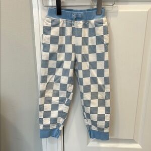 Monica + Andy Checkered Cotton Jogger Pants 🚭